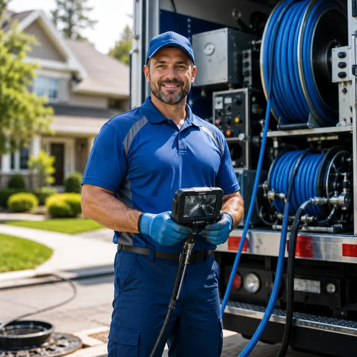 Local outdoor drain cleaning specialists in Sparta, OH